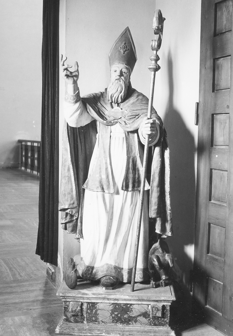 Sant'Antonio Abate (scultura) - bottega romagnola (prima metà sec. XVIII)