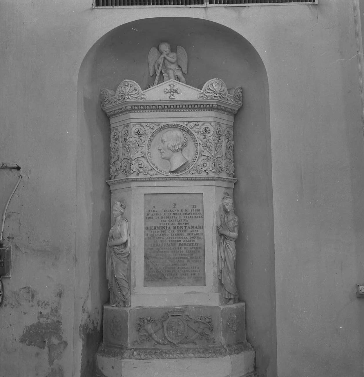 monumento funebre - a stele di Collina Giovanni detto Ballanti Graziani (attribuito) (sec. XIX)