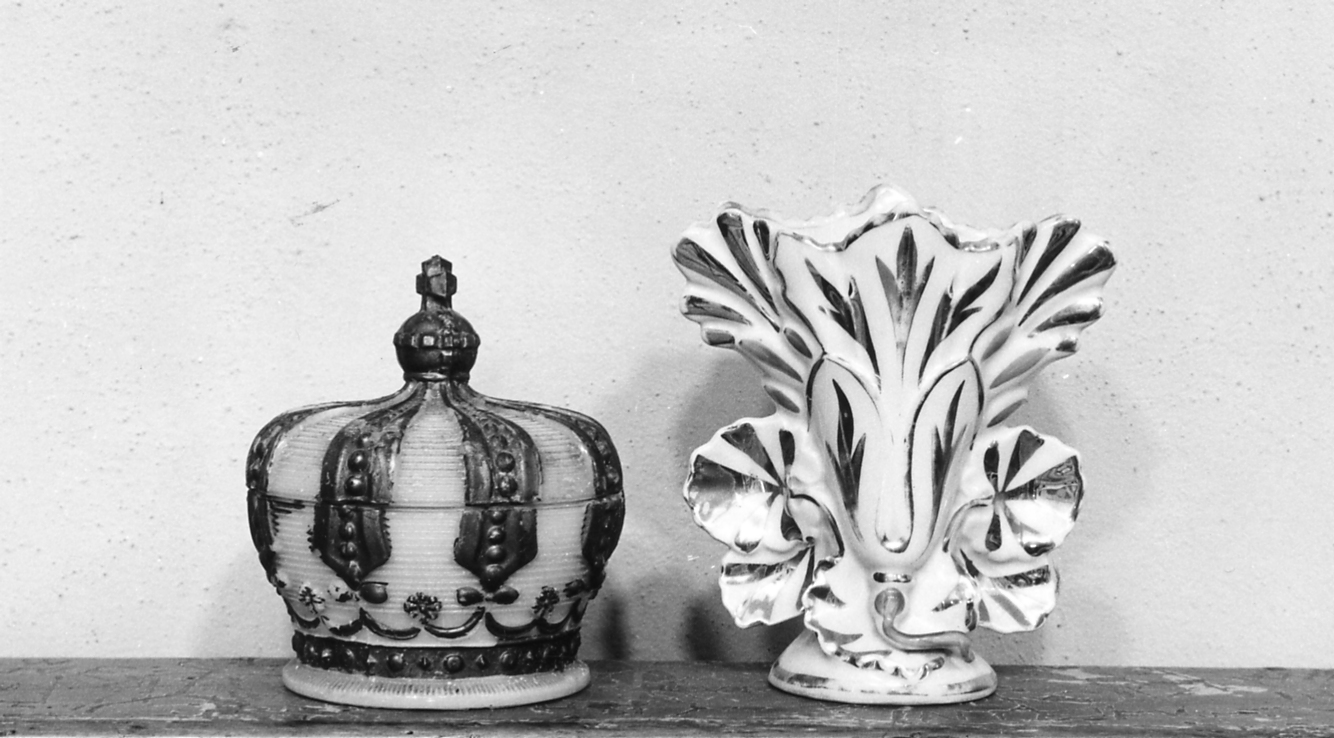 vaso da fiori - bottega italiana (sec. XIX)