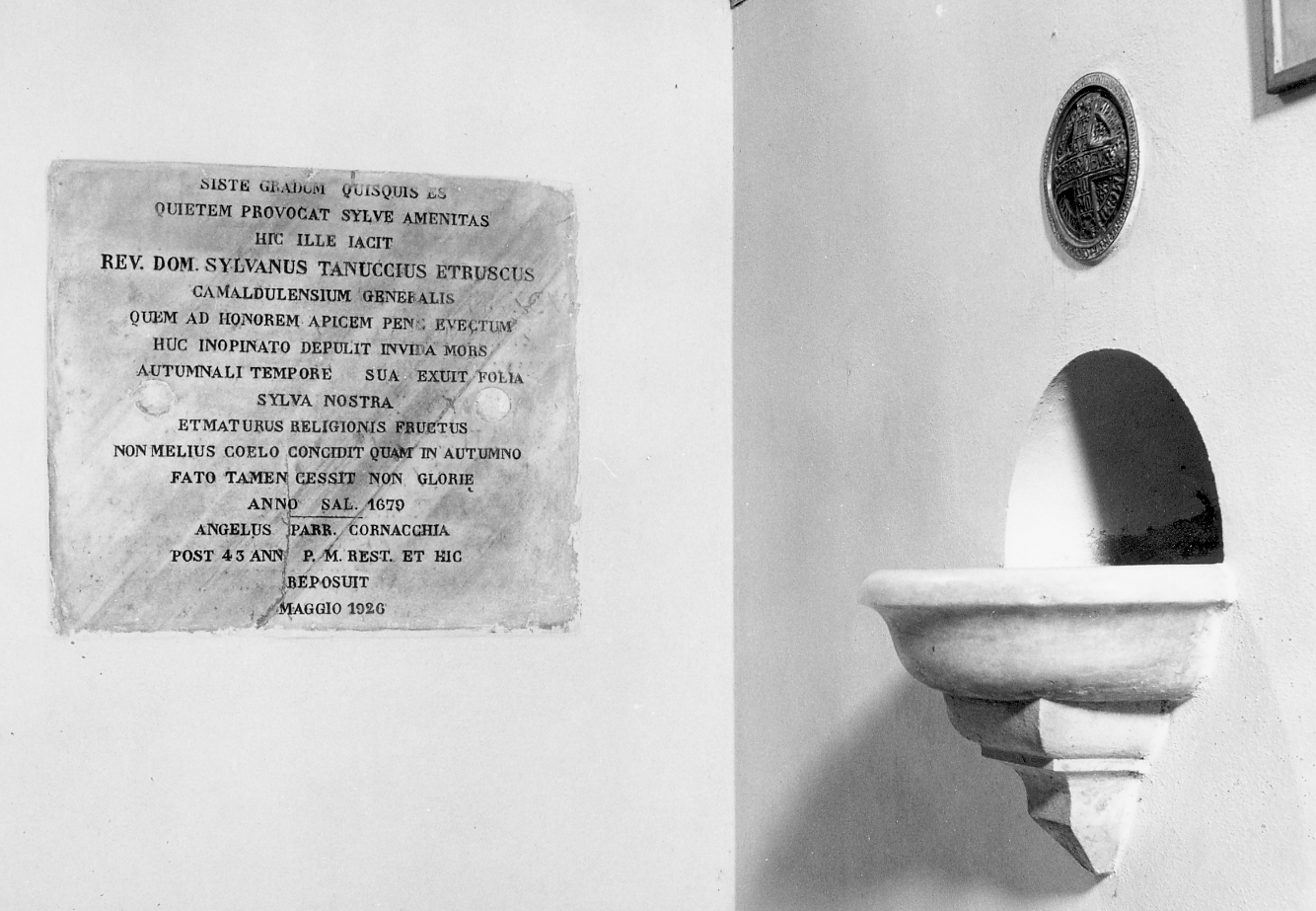 acquasantiera - da parete - bottega italiana (sec. XIX)