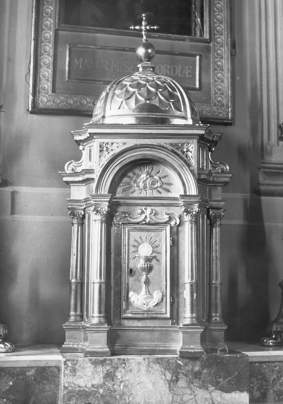 tabernacolo - bottega italiana (fine/inizio secc. XVII/ XVIII)