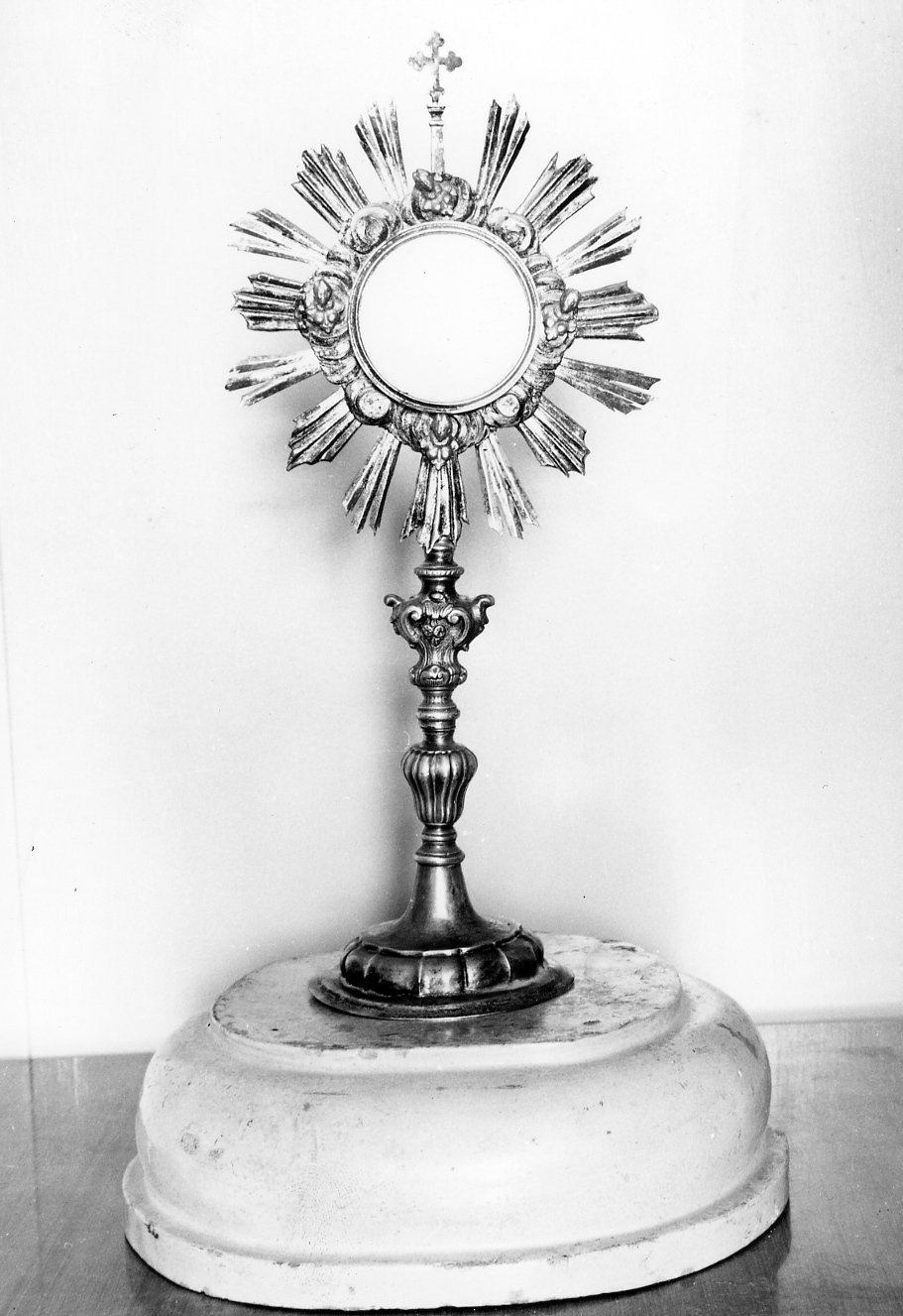 ostensorio - bottega italiana (sec. XVIII)