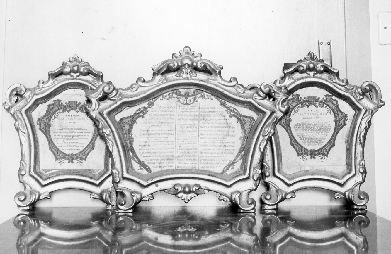 servizio di cartagloria - bottega italiana (seconda metà sec. XVIII)