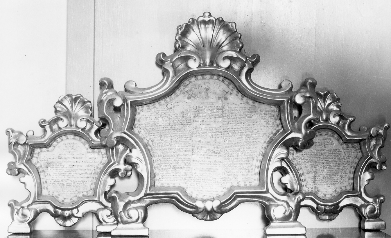 servizio di cartagloria - bottega bolognese (sec. XVIII)