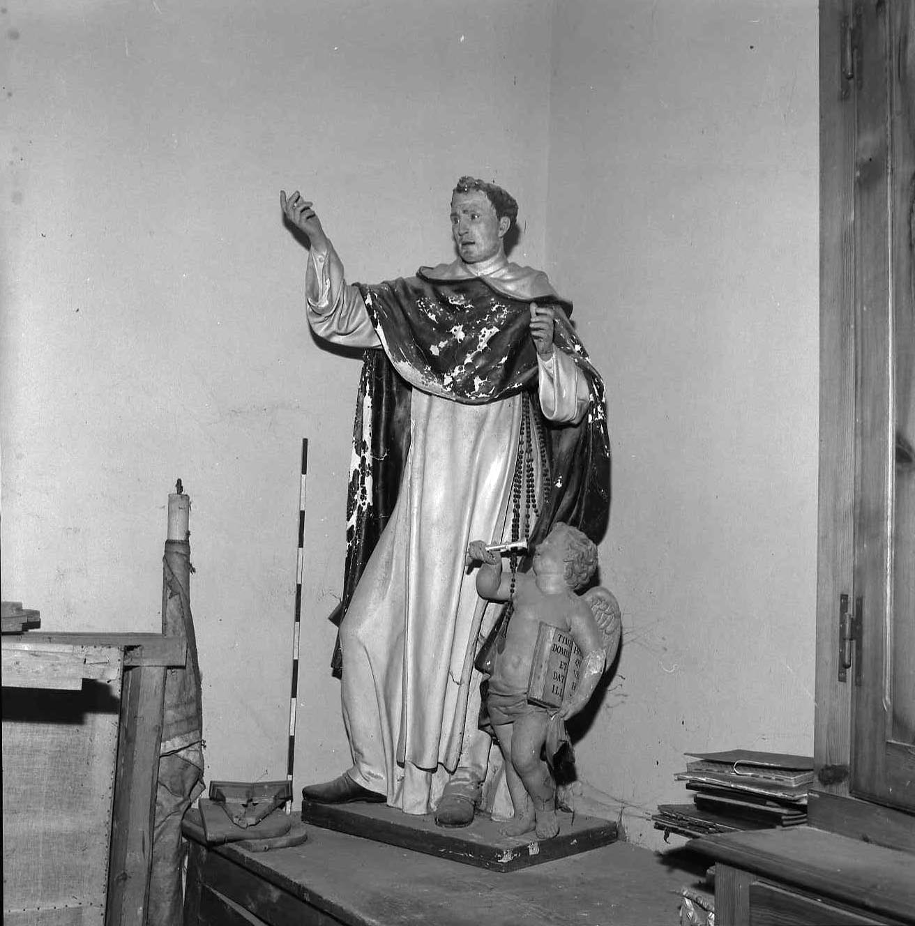 San Vincenzo Ferrer (scultura) - bottega italiana (sec. XVIII)