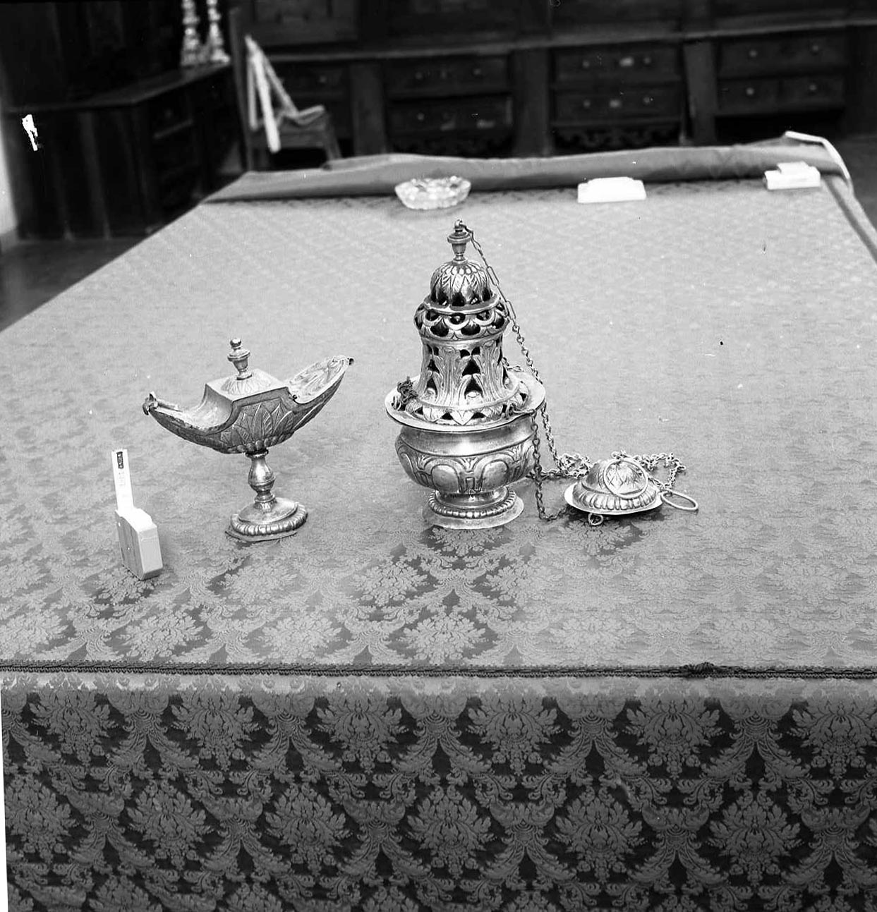 servizio per incensazione - bottega italiana (prima metà sec. XIX)