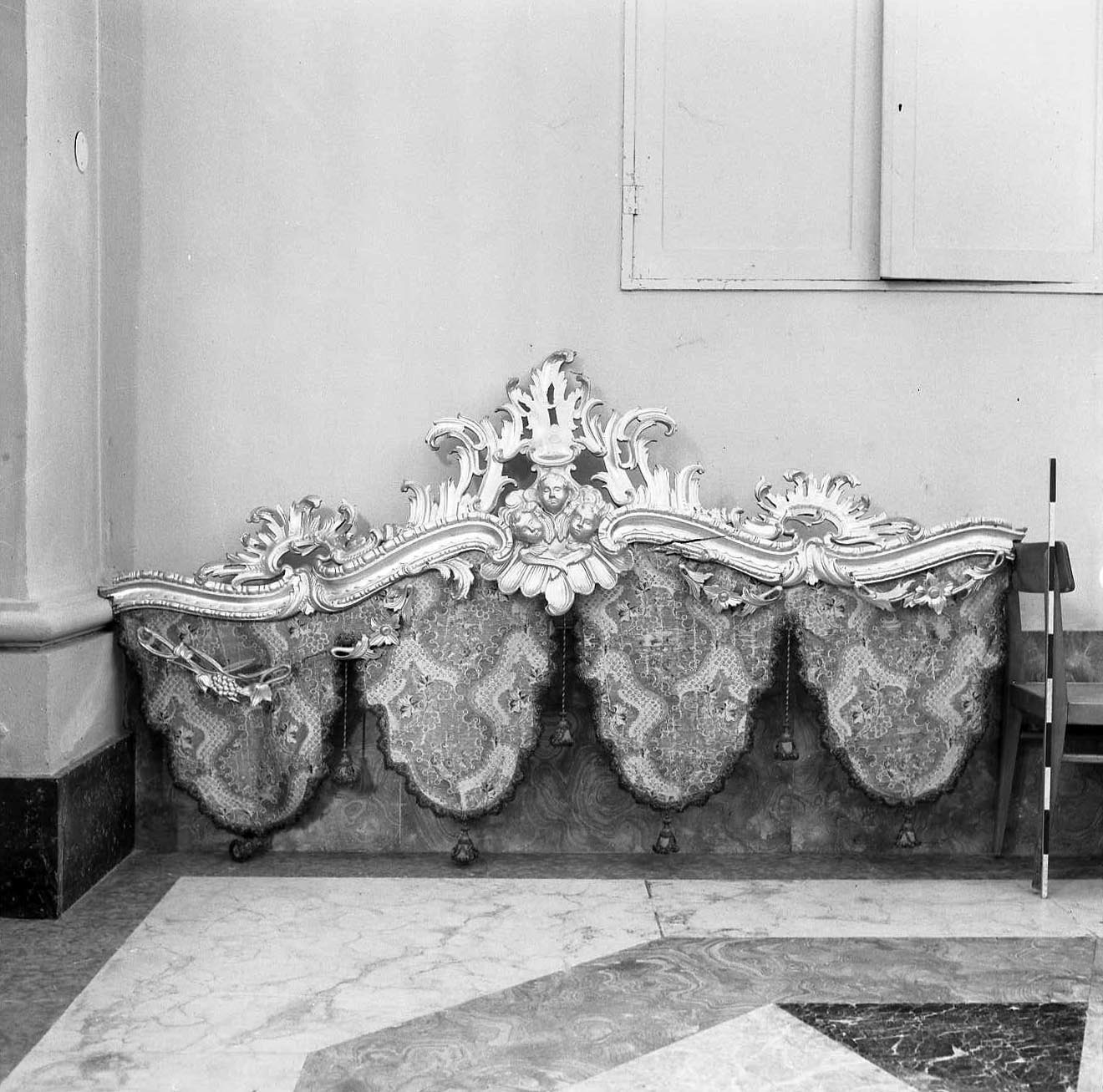 baldacchino processionale - bottega italiana (sec. XVIII)