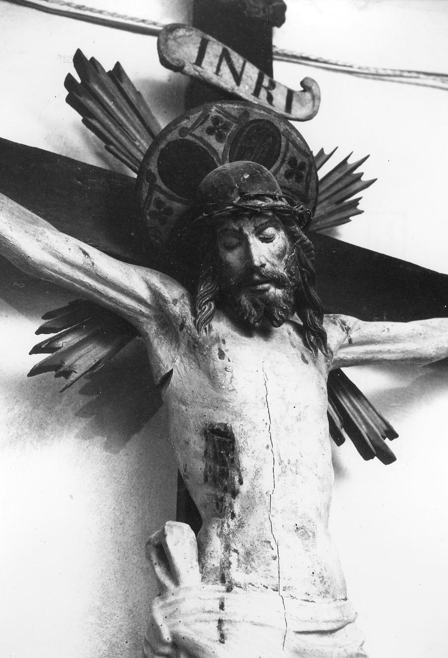 Cristo Crocifisso (scultura) - ambito tedesco (?) (fine sec. XV)