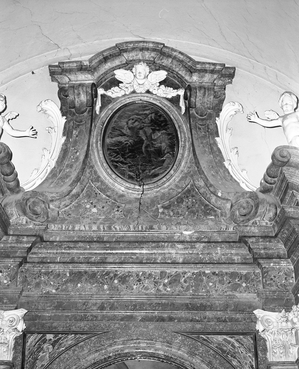 due santi (dipinto) - ambito emiliano-romagnolo (secc. XVII/ XVIII)