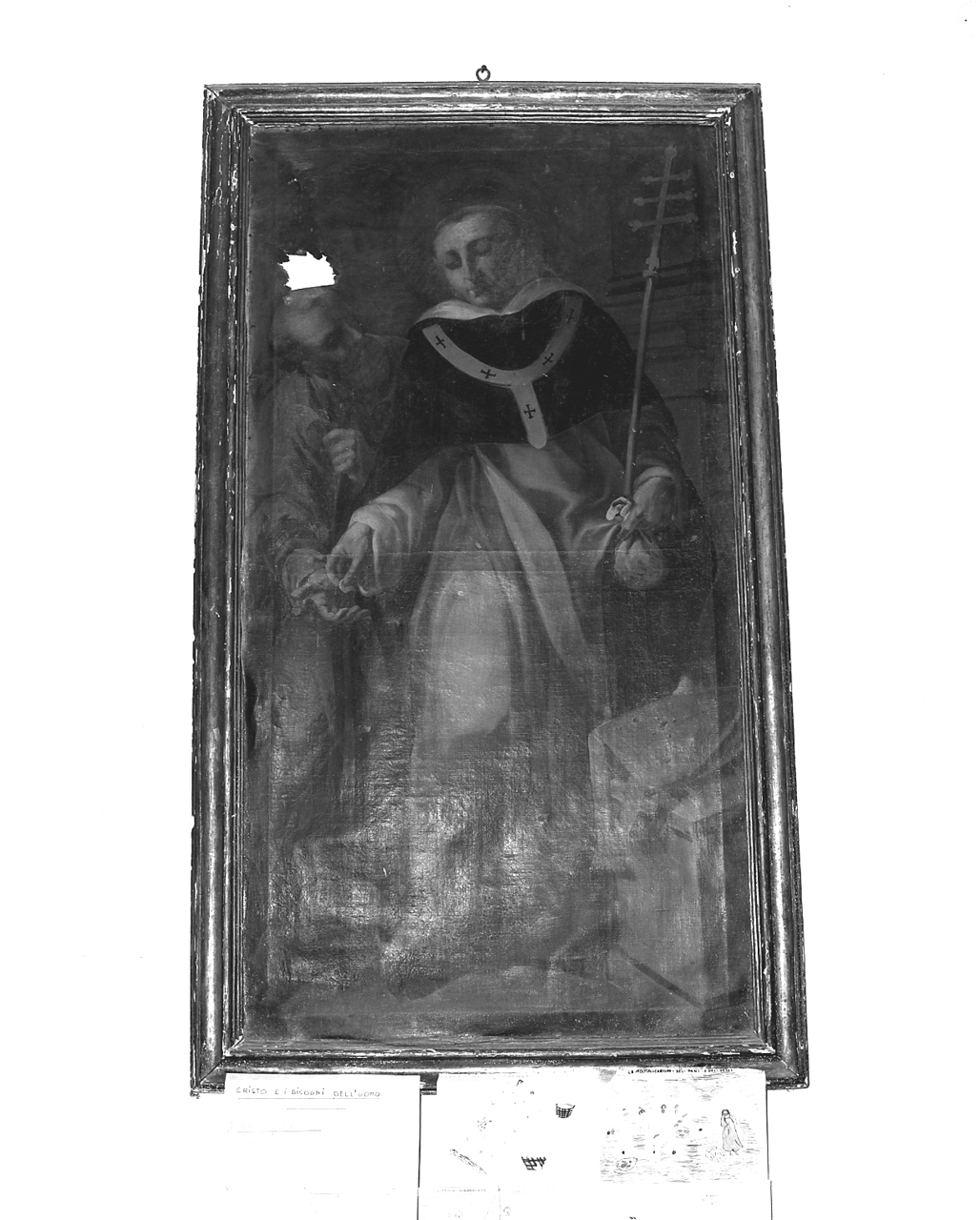 santo domenicano (dipinto) - ambito emiliano-romagnolo (sec. XVIII)