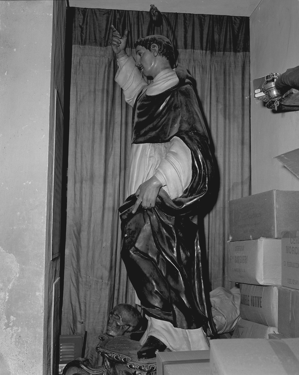 San Vincenzo Ferreri (statua) di Ballanti Graziani Giuseppe, Ballanti Giovanni Battista detto Graziani (fine/inizio secc. XVIII/ XIX)