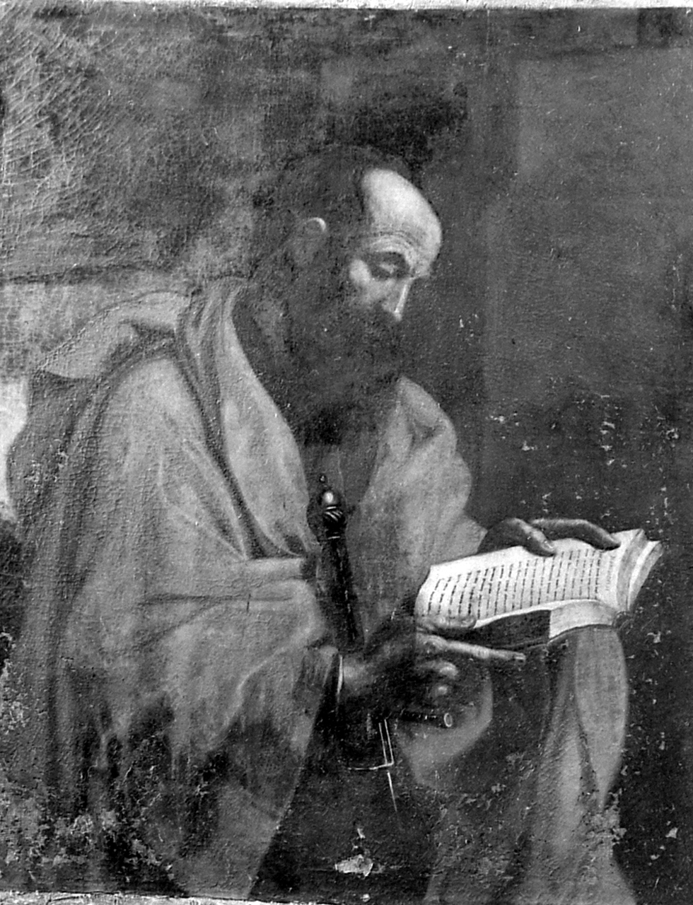 San Paolo (dipinto) di Barbieri Giovanni Francesco detto Guercino (scuola) (seconda metà sec. XVII)