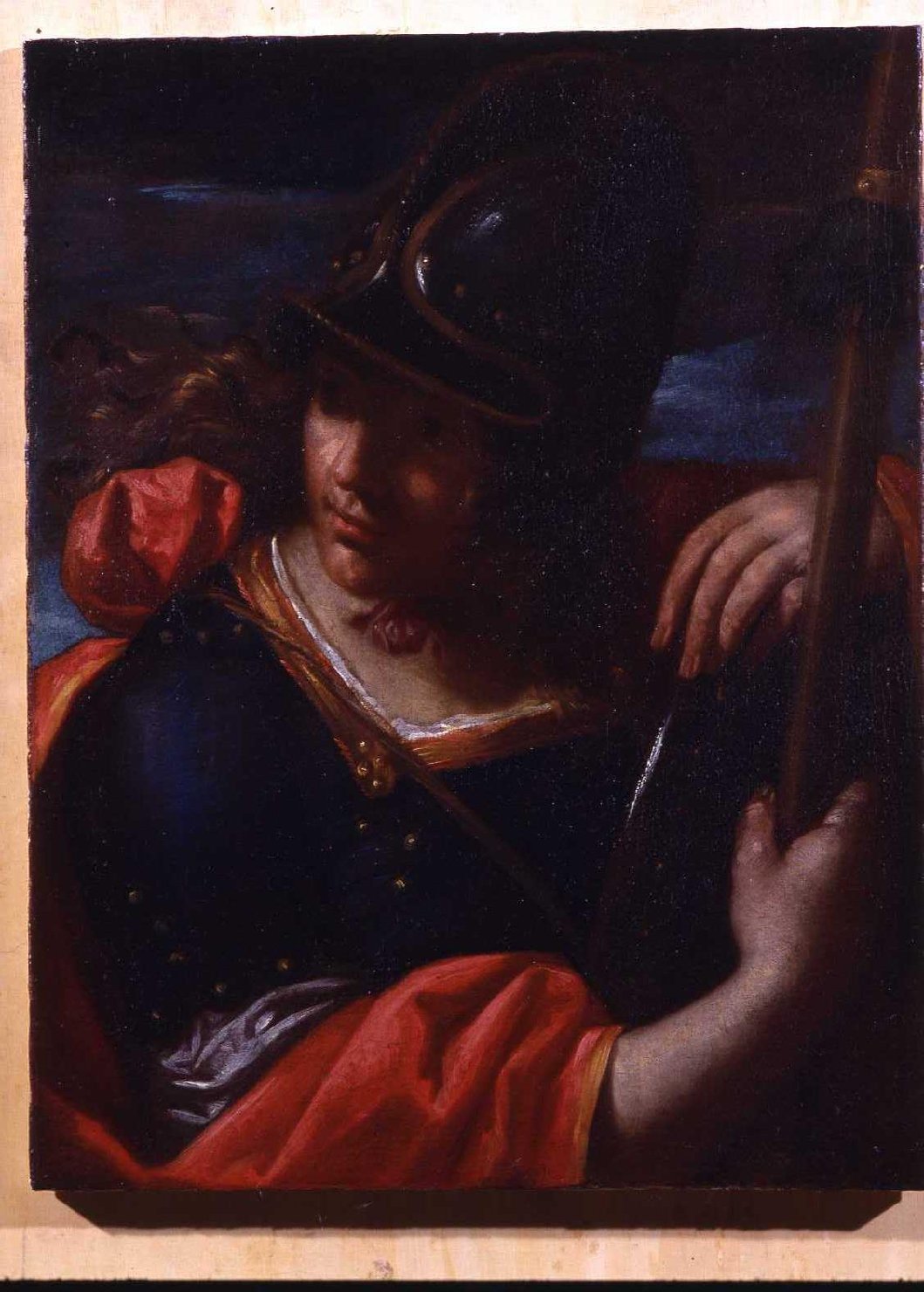 Minerva (dipinto) di Pasinelli Lorenzo (attribuito) (metà sec. XVII)