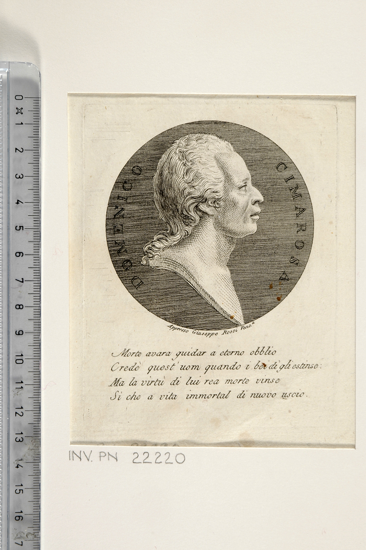 ritratto di Domenico Cimarosa (stampa) - ambito italiano (sec. XVIII)