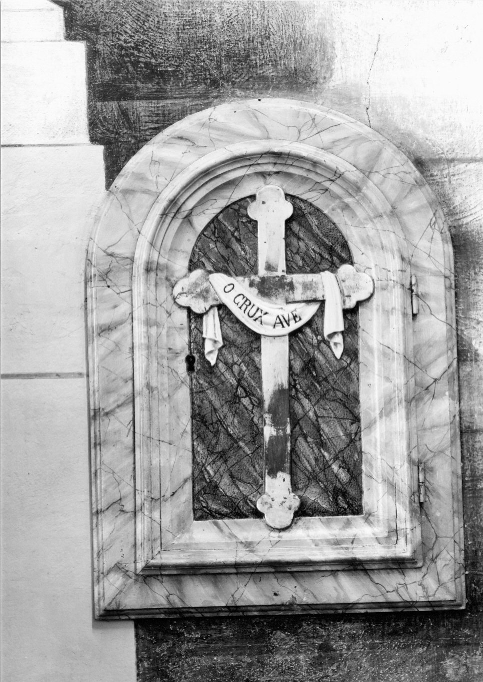 tabernacolo murale - manifattura romagnola (sec. XIX)