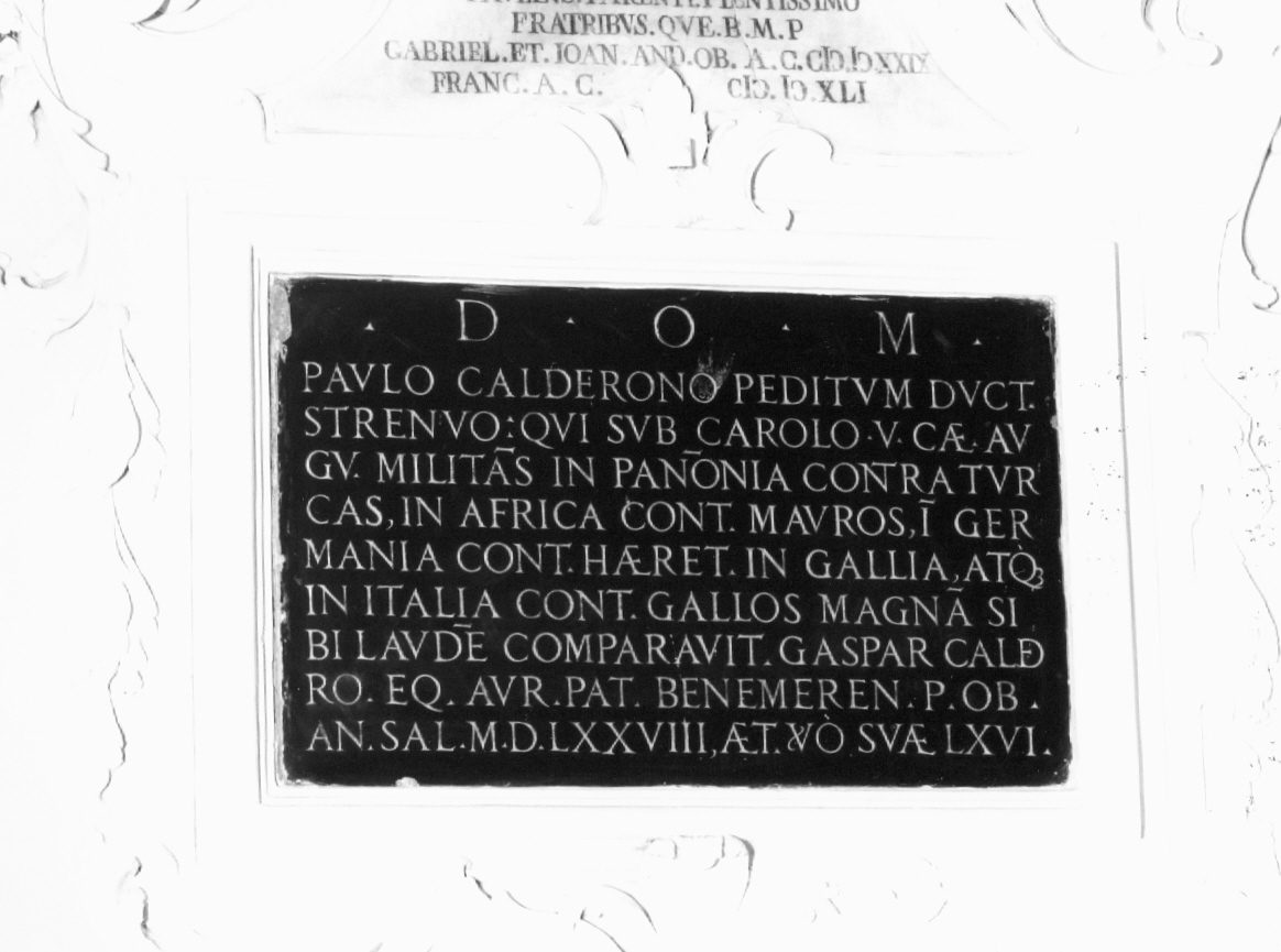 lapide tombale - manifattura emiliano-romagnola (sec. XVI)