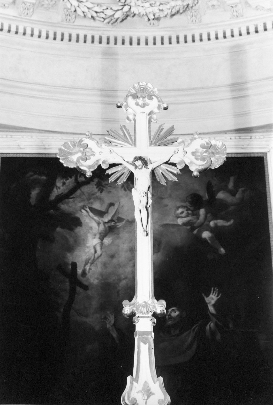 croce d'altare - ambito emiliano-romagnolo (seconda metà sec. XVIII)