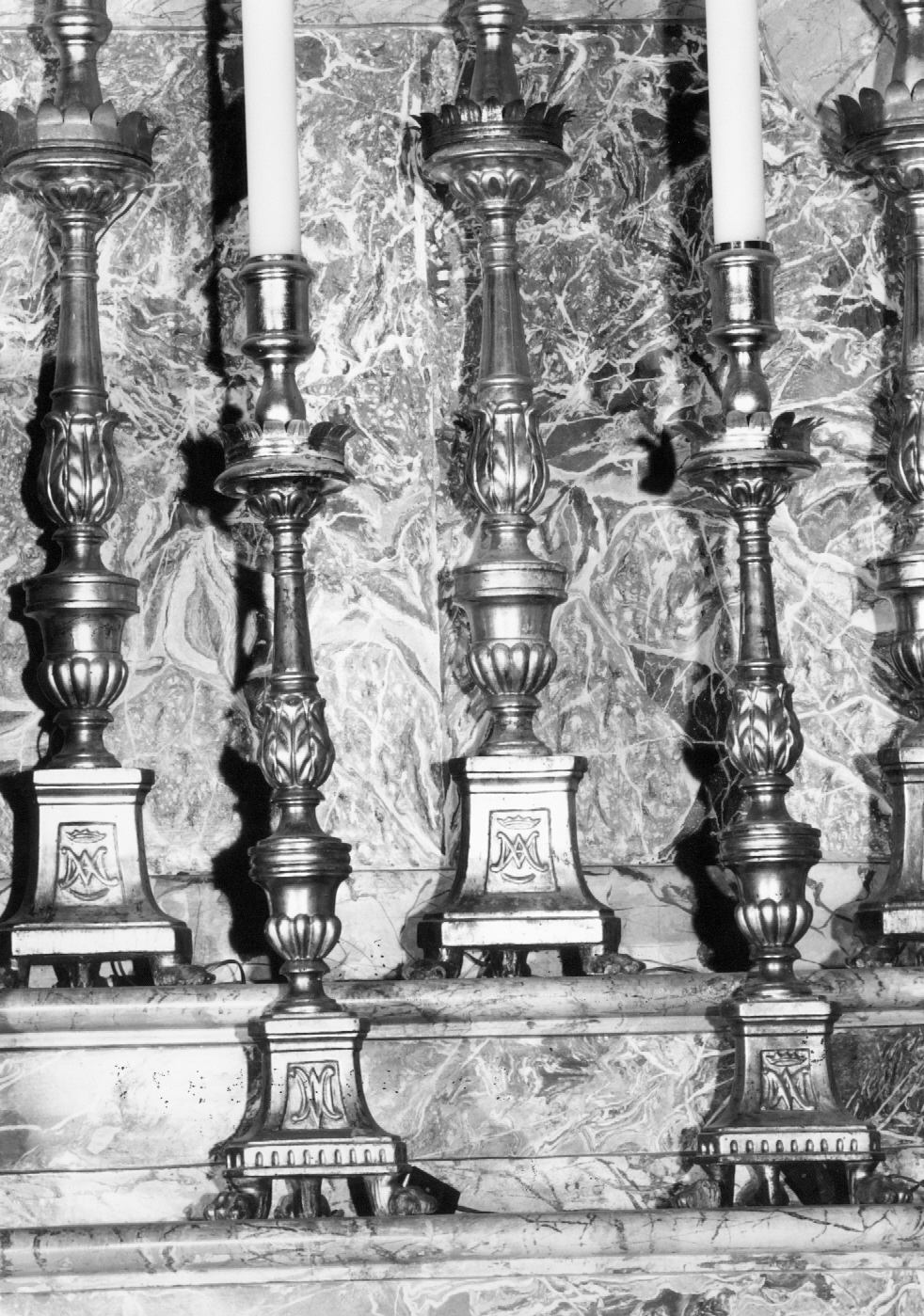 candeliere - ambito emiliano-romagnolo (seconda metà sec. XVIII)