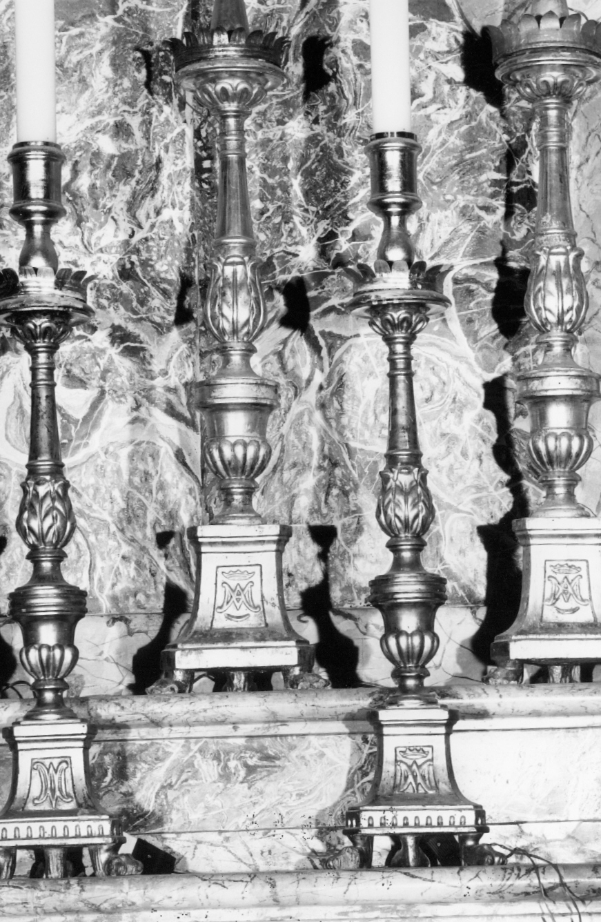 candeliere - ambito emiliano-romagnolo (seconda metà sec. XVIII)