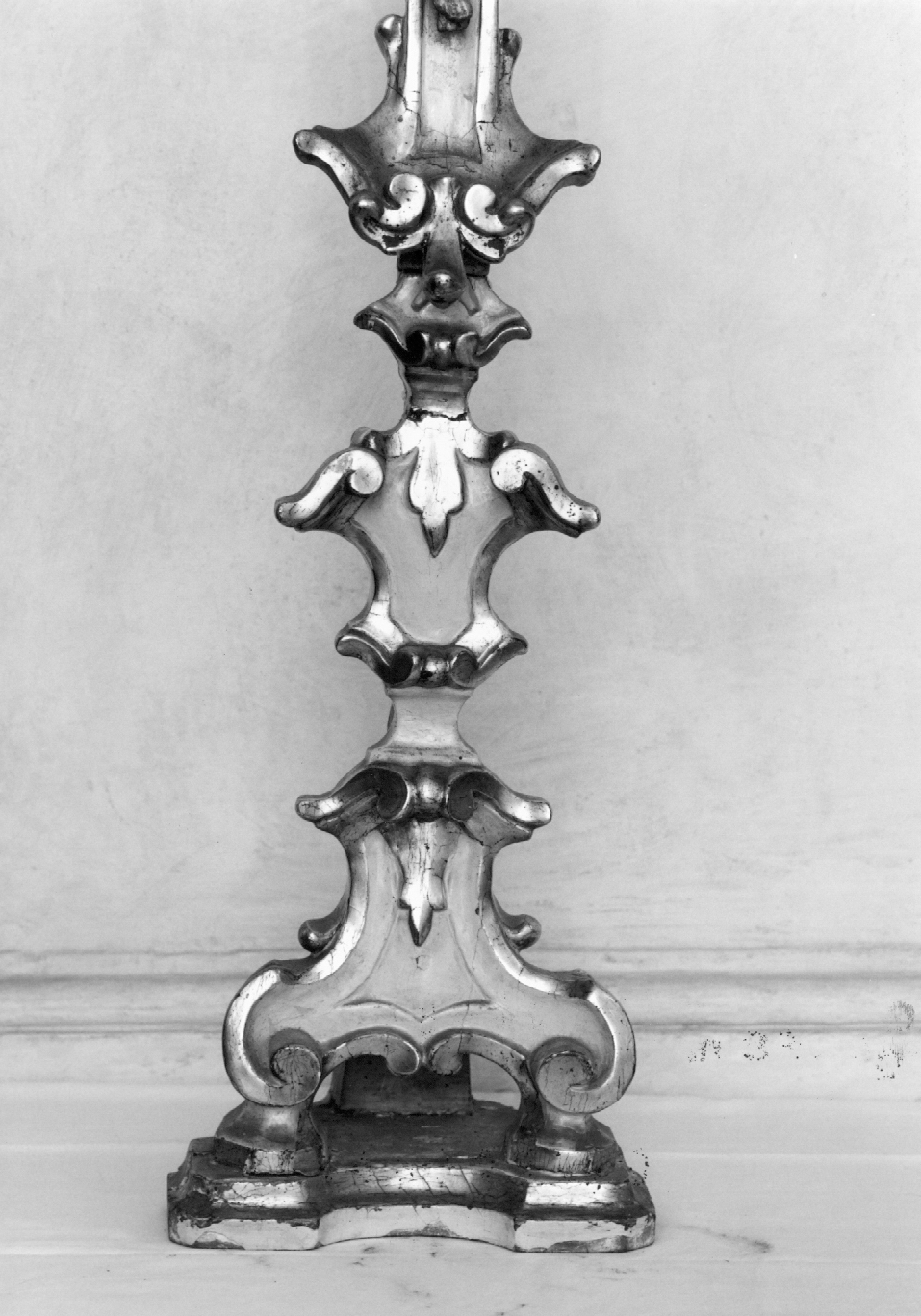 base per croce d'altare - ambito emiliano-romagnolo (seconda metà sec. XVIII)