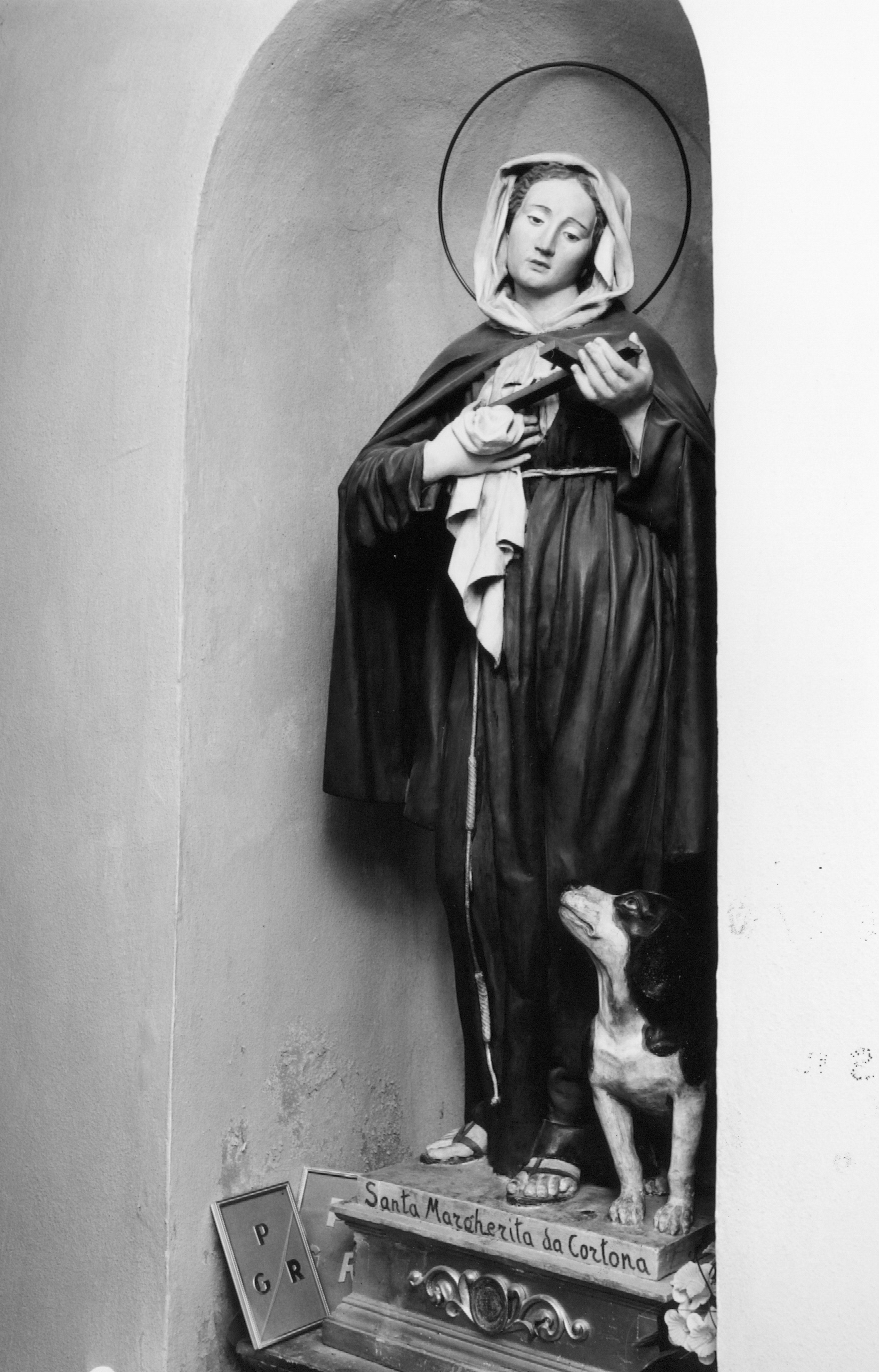 Santa Margherita da Cortona (statua) - ambito emiliano-romagnolo (sec. XIX)