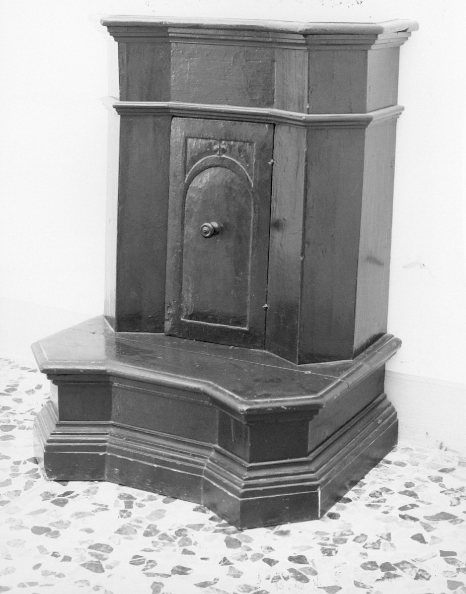 inginocchiatoio - manifattura emiliano-romagnola (sec. XIX)