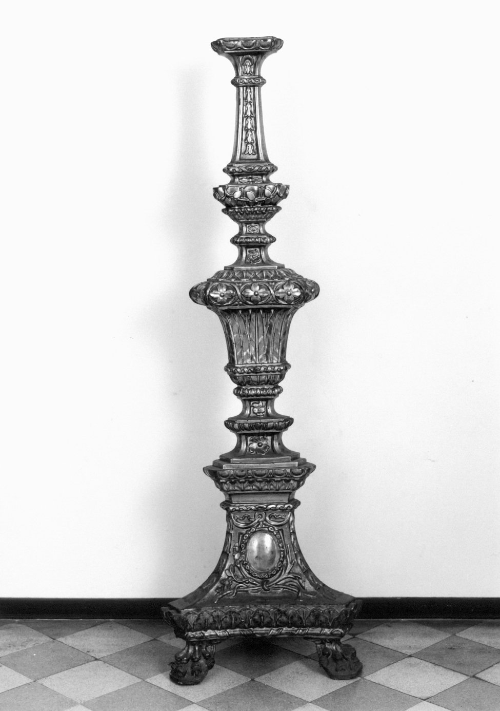 base per croce d'altare - manifattura emiliano-romagnola (primo quarto sec. XIX)