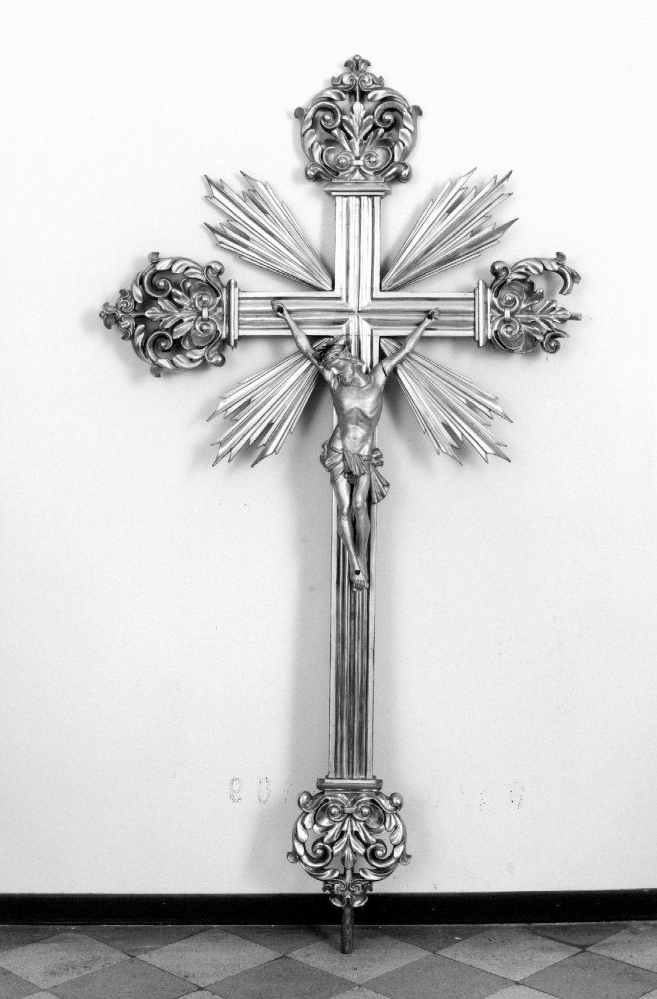 croce d'altare - ambito emiliano-romagnolo (sec. XIX)