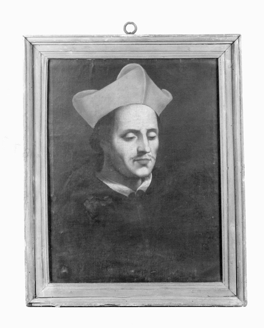 Ritratto di prelato francescano (dipinto) - ambito emiliano-romagnolo (sec. XIX)