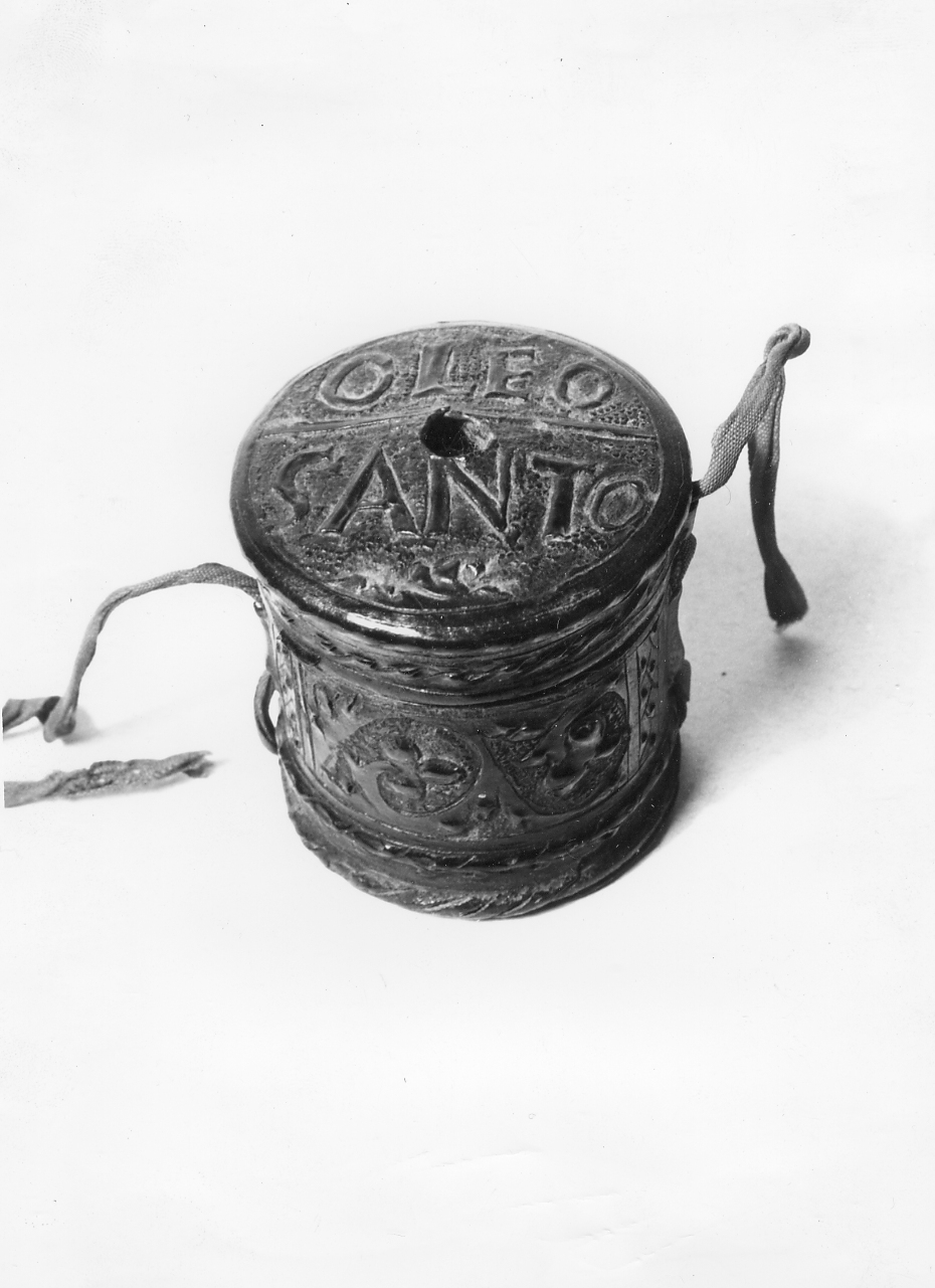 cofanetto per il servizio da viatico - bottega italiana (fine/inizio secc. XV/ XVI)