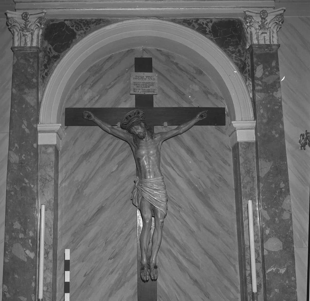 Cristo crocifisso (scultura) di Collina Giovanni detto Ballanti Graziani (attribuito) (sec. XIX)