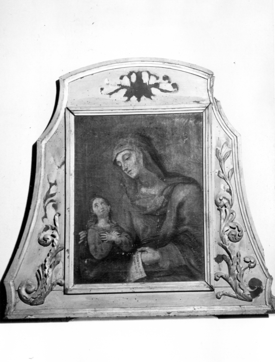 Maria Vergine bambina e Sant'Anna (dipinto) - ambito emiliano-romagnolo (sec. XVIII)
