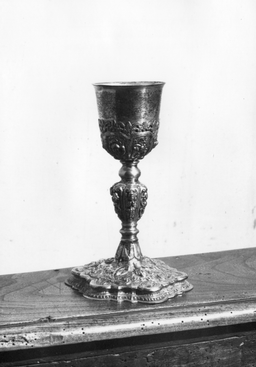 calice - produzione italiana (fine/inizio secc. XVI/ XVII)