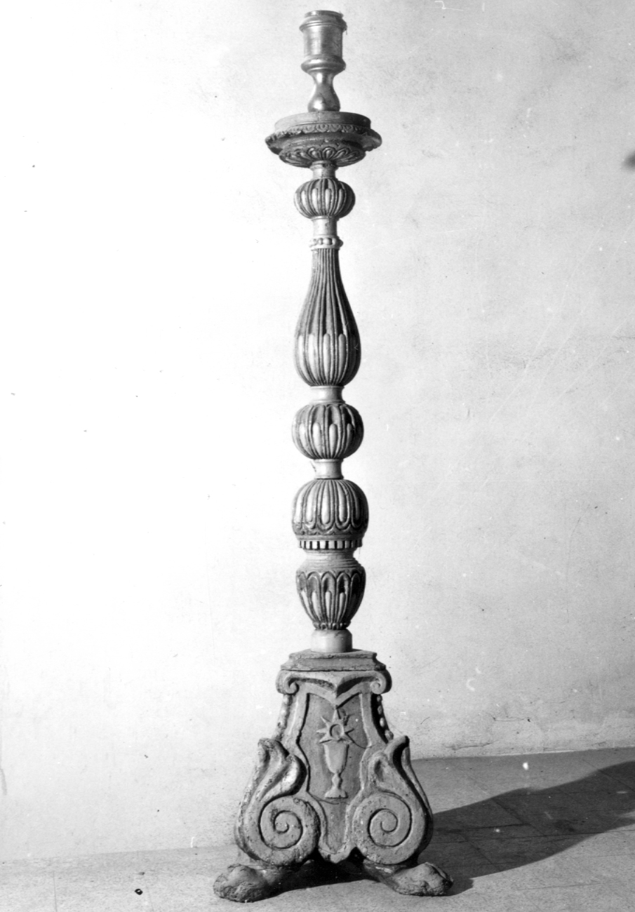 candeliere - produzione italiana (fine sec. XVI)