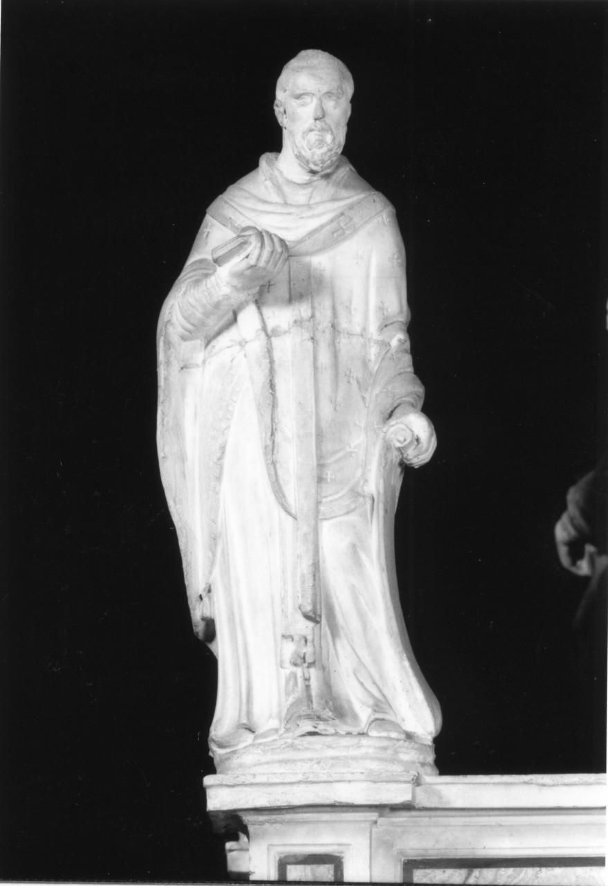 San Benedetto (scultura, elemento d'insieme) di Avanzini Bartolomeo Luigi, Loraghi Tommaso (sec. XVII)
