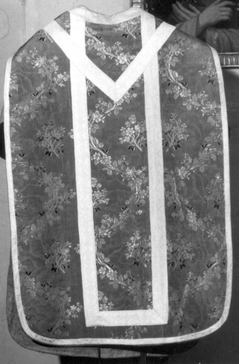 paramento liturgico - manifattura italiana (metà sec. XVIII)