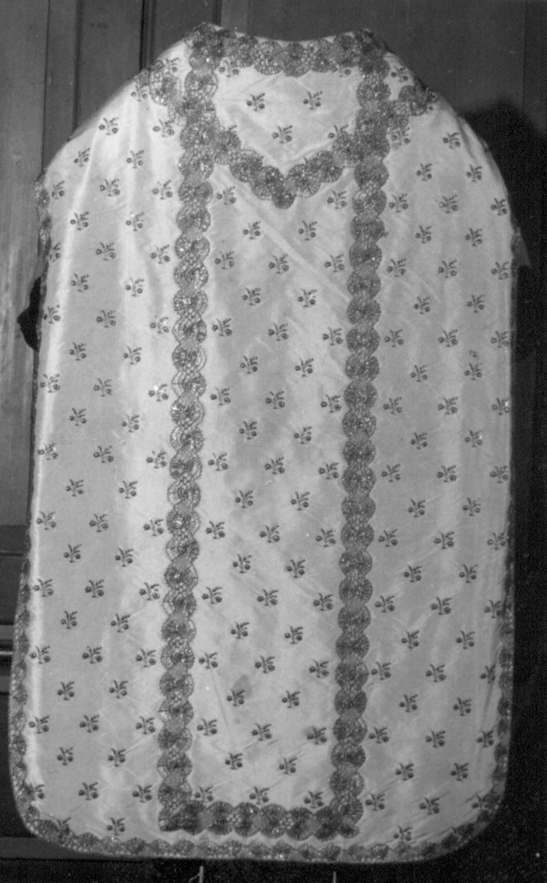 paramento liturgico - manifattura italiana (sec. XIX)