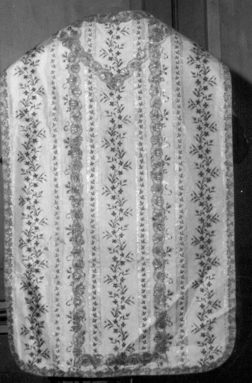 paramento liturgico - manifattura italiana (fine sec. XVIII)