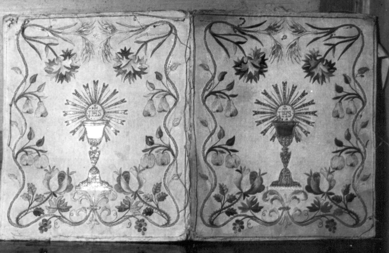 coperta di libro liturgico - manifattura italiana (inizio sec. XIX)
