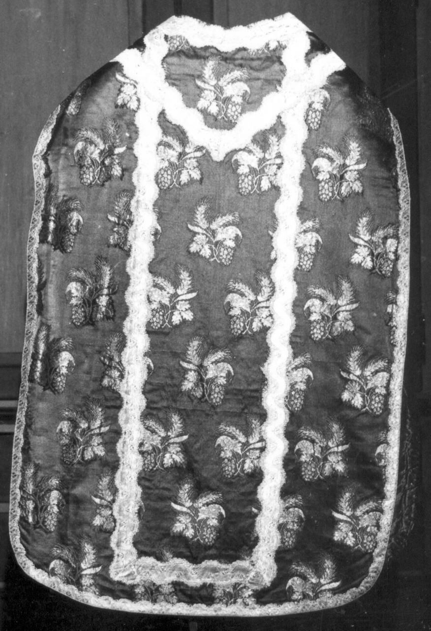 paramento liturgico - manifattura italiana (sec. XIX)