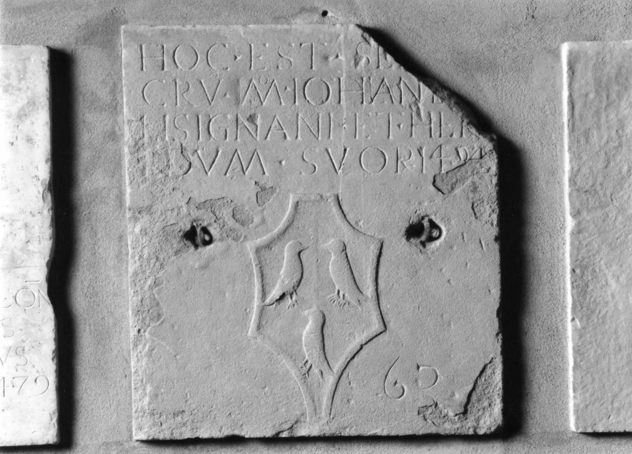 lapide tombale - bottega modenese (sec. XV)