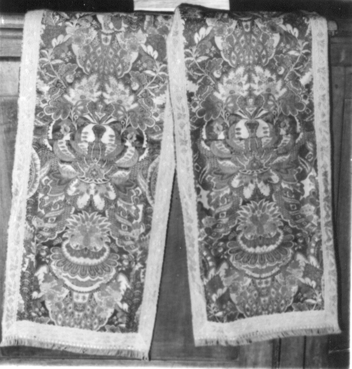 conopeo di tabernacolo - manifattura francese, manifattura italiana (sec. XVIII)