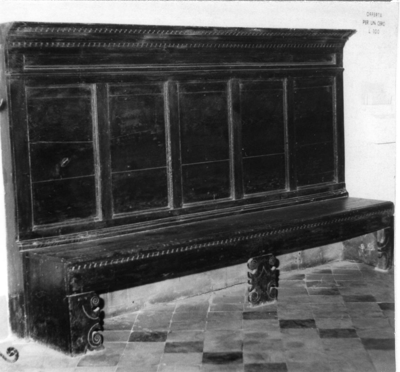 bancale - bottega tosco-emiliana (prima metà sec. XVII)