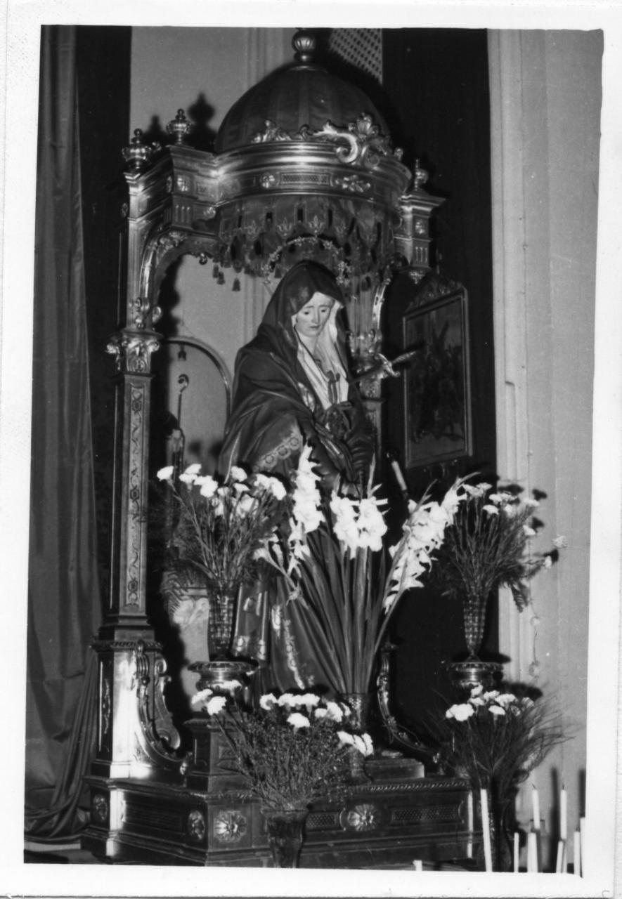 Madonna Addolorata (statua) - bottega faentina (seconda metà sec. XIX)