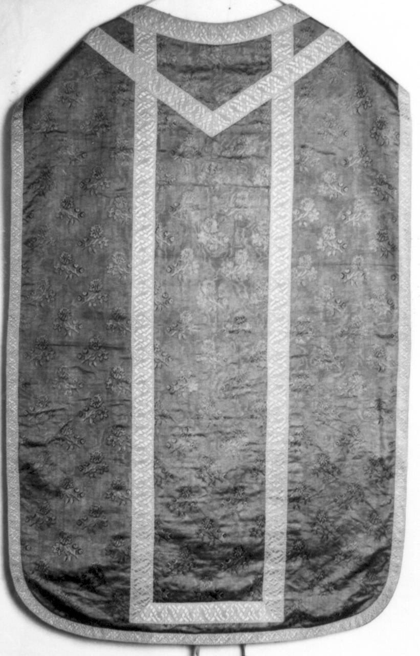 paramento liturgico - manifattura italiana (seconda metà sec. XIX)