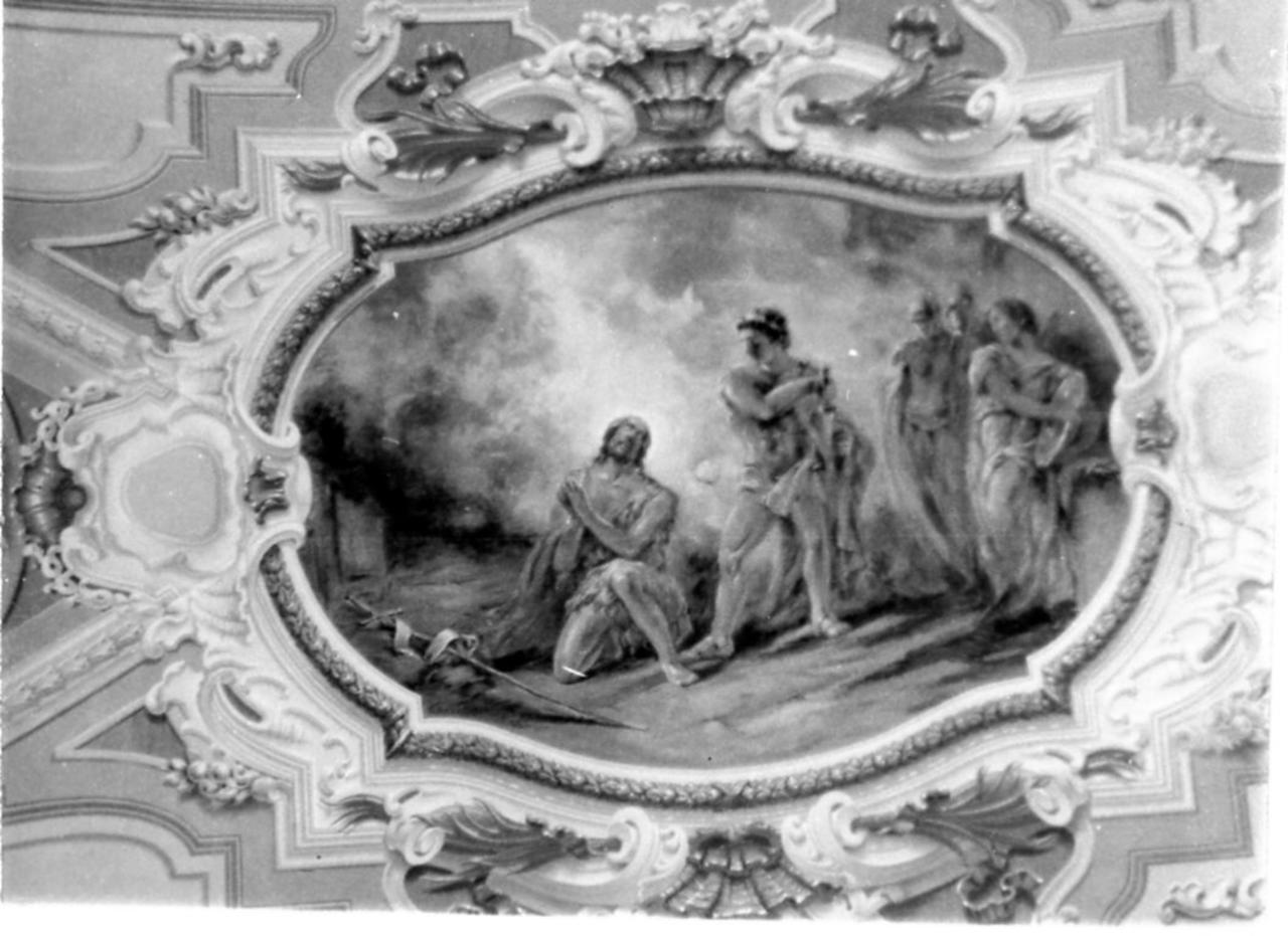 decapitazione di San Giovanni Battista (dipinto) di Mazzoni Giuseppe (secondo quarto sec. XX)