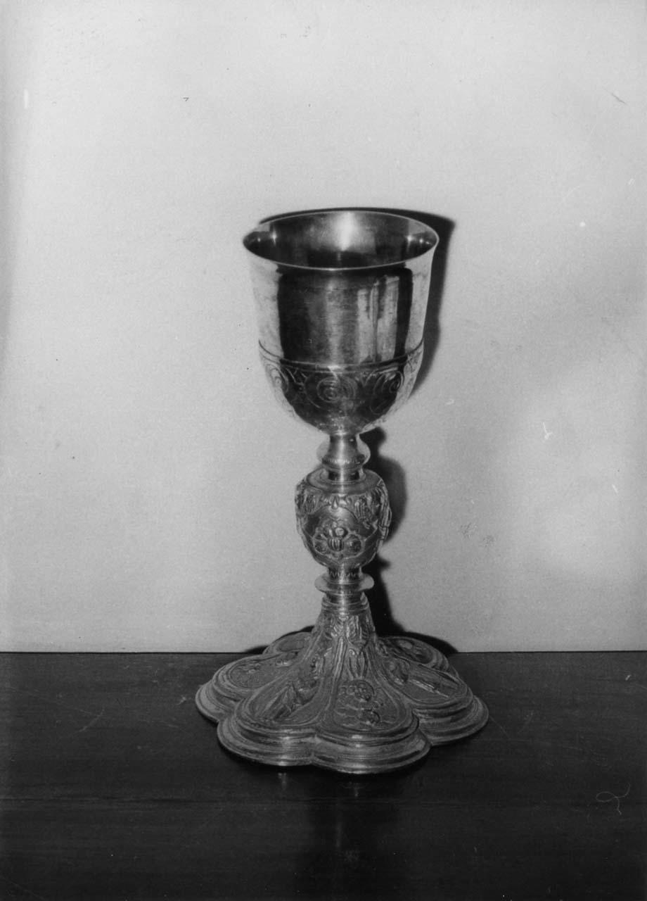 calice - bottega emiliana (fine sec. XVII)