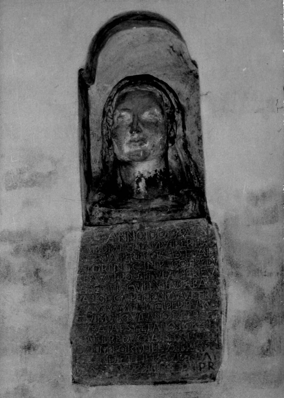 testa di Madonna (scultura) - bottega modenese (metà sec. XVI)