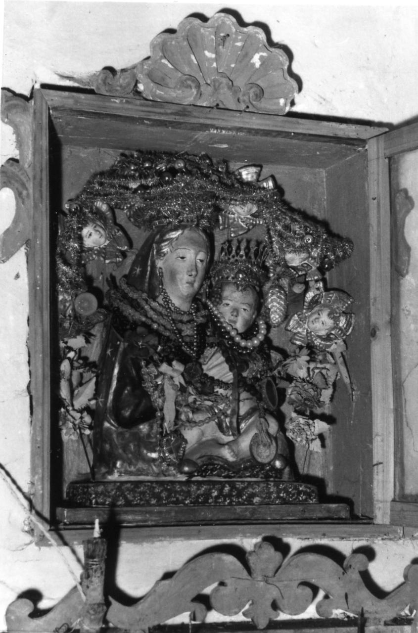 Madonna con Bambino (scultura) - bottega emiliana (inizio sec. XVII)