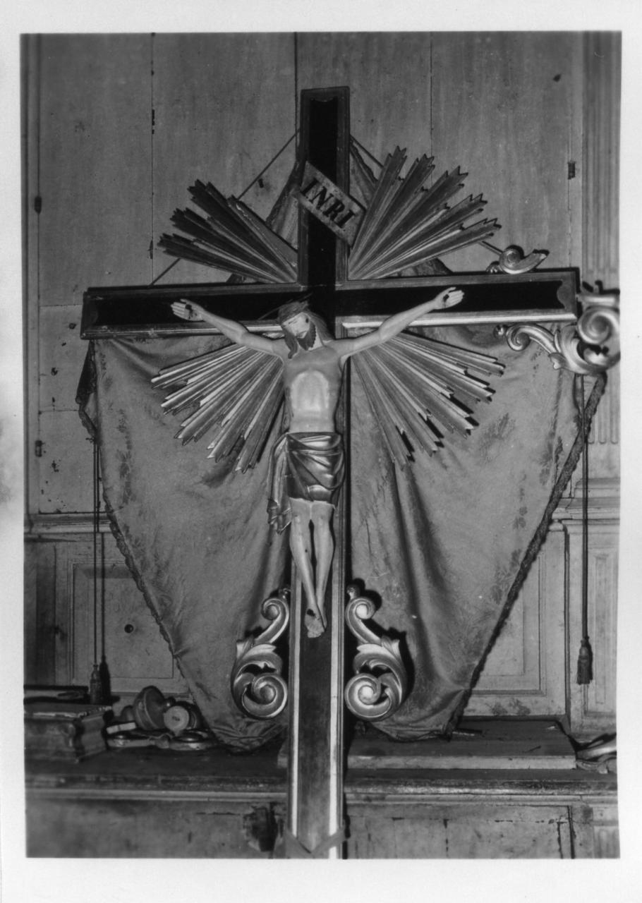 croce processionale - bottega modenese (metà sec. XIX)